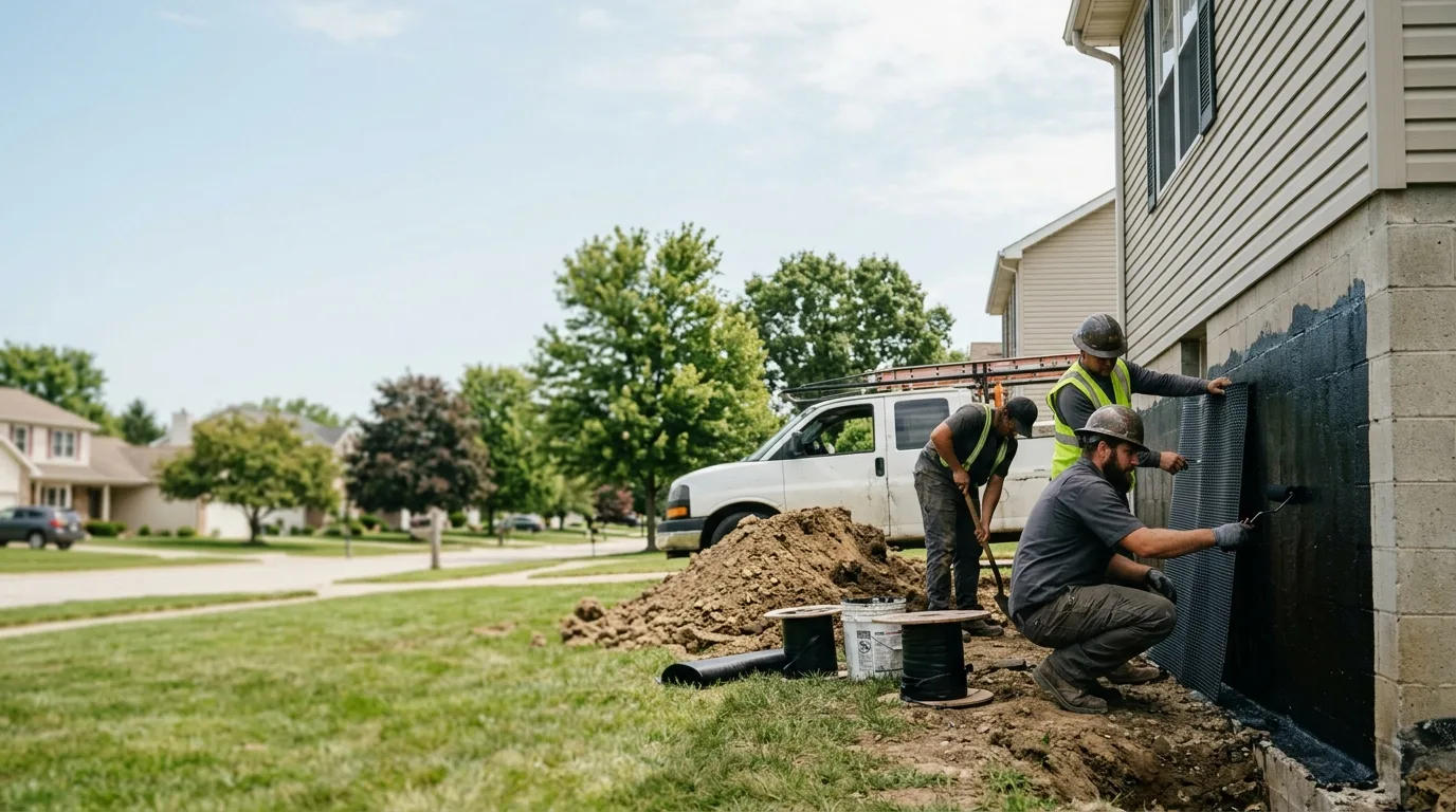 Basement Waterproofing in East Rochester, OH near me